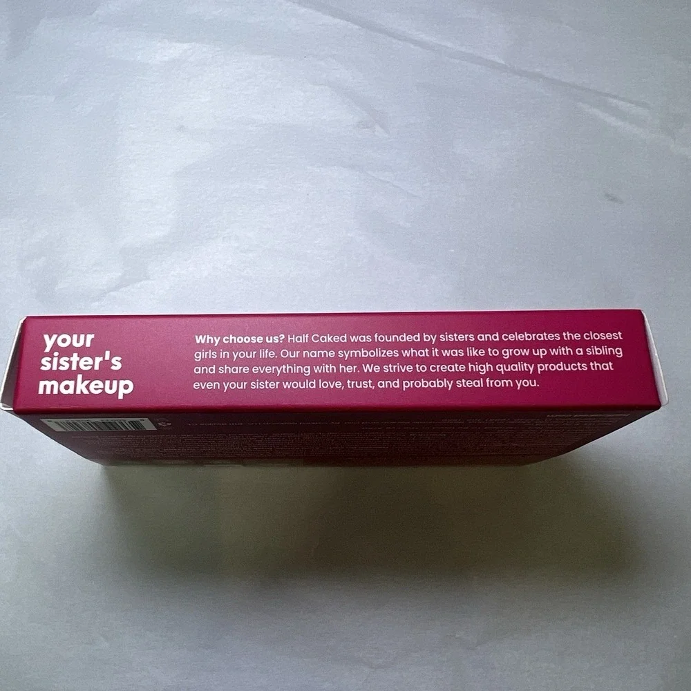 Half Caked Duality I Eye and‎ Cheek Palette 6 Eyeshadow & 1 Blush NEW Free Ship!